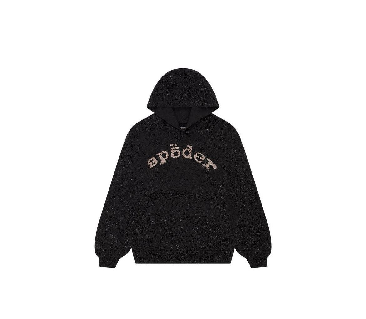 Black Sparkling Hoodie